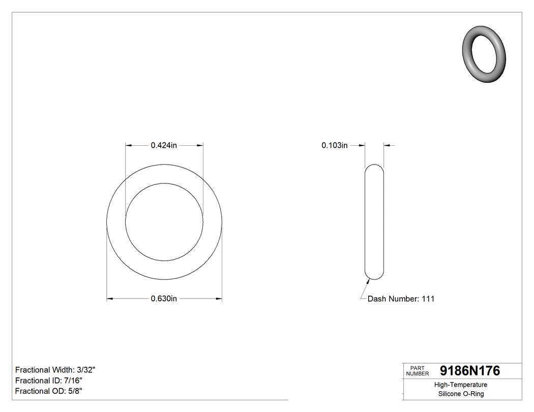 Technical drawing - 9186N176